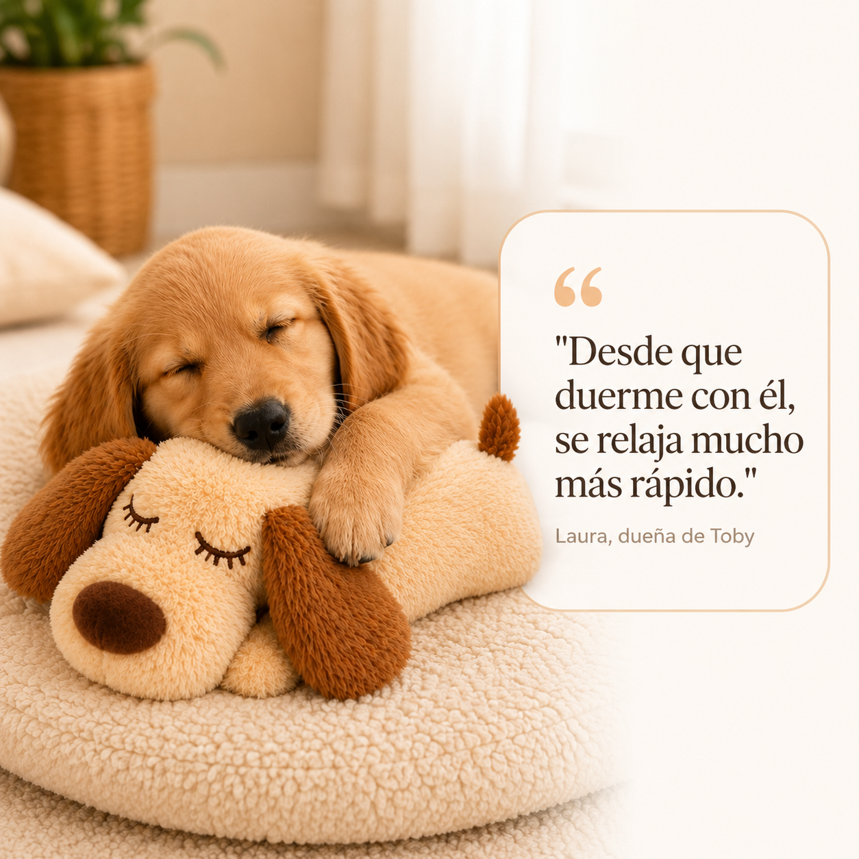 Peluche Calmante para Perros