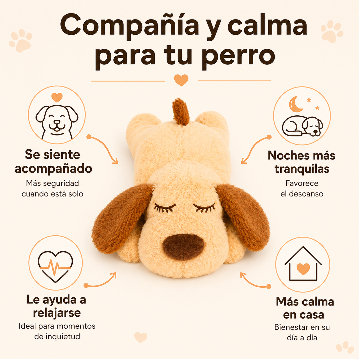 Peluche Calmante para Perros