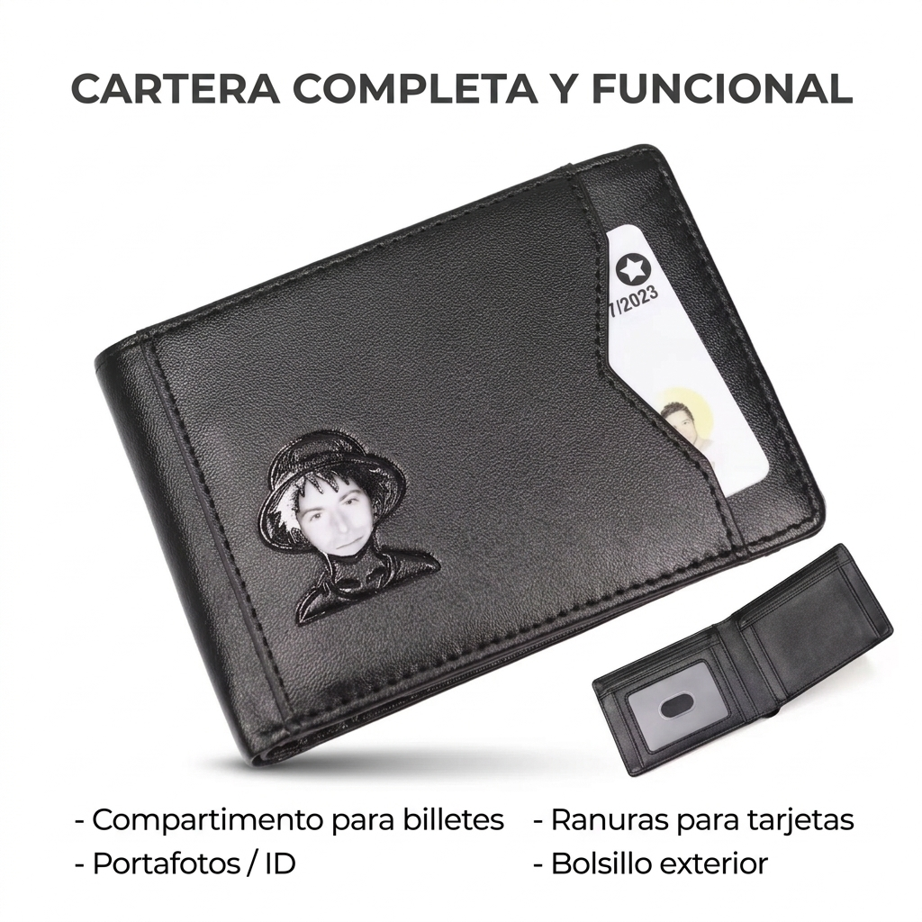 Cartera ID con Relieve